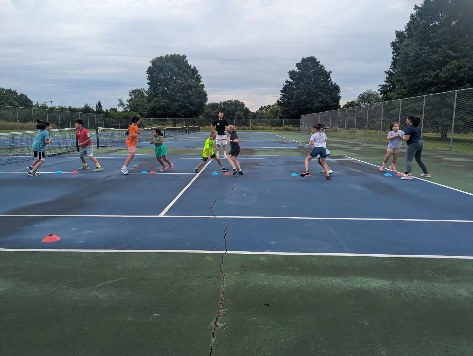 Kroc Kids Tennis class