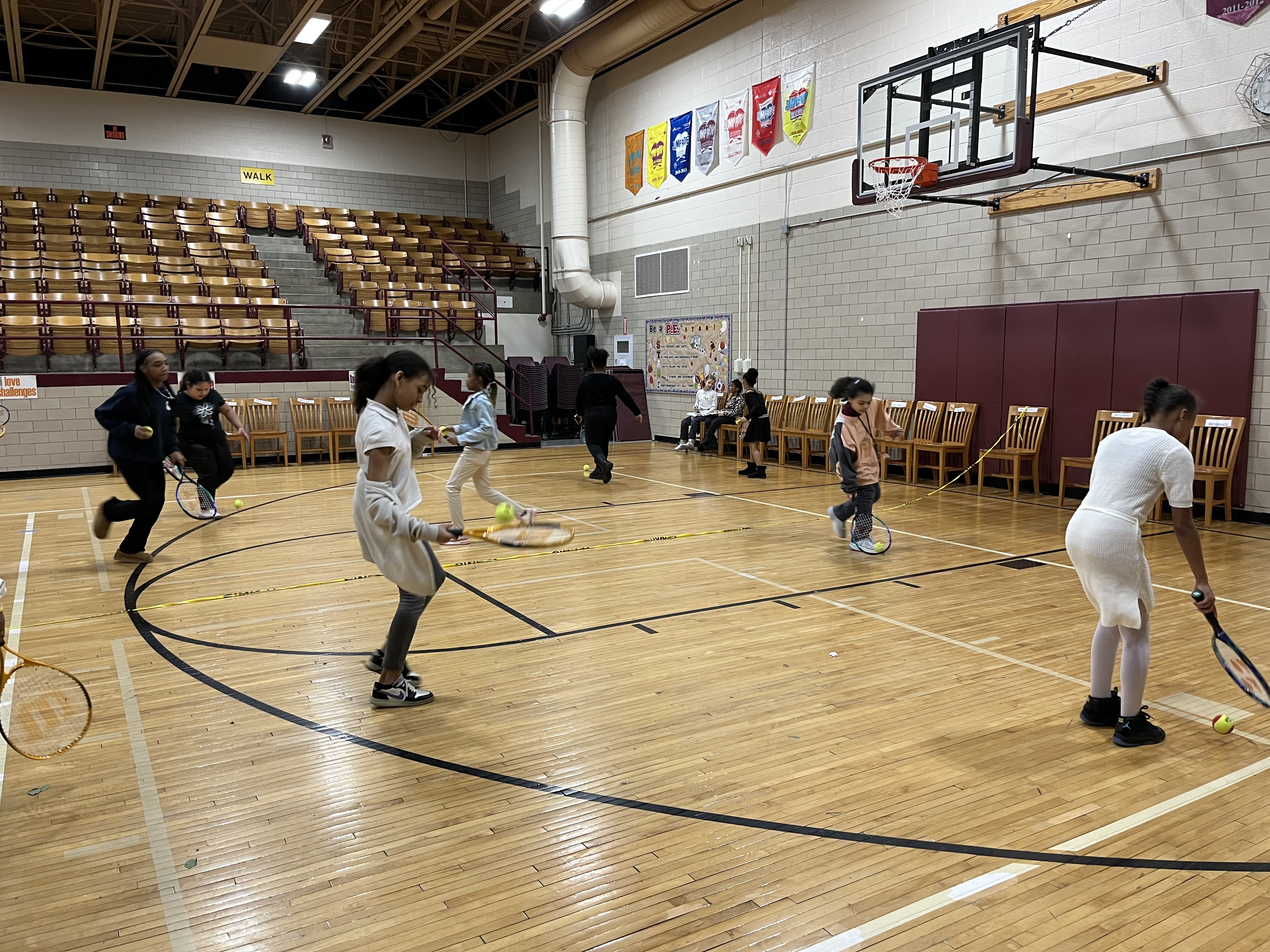 Tennis At My School class