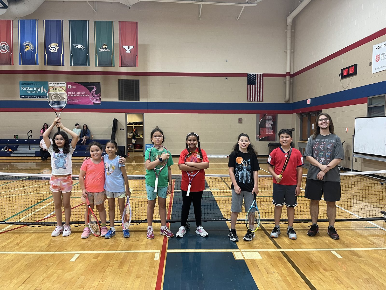 Kroc Kids Tennis class